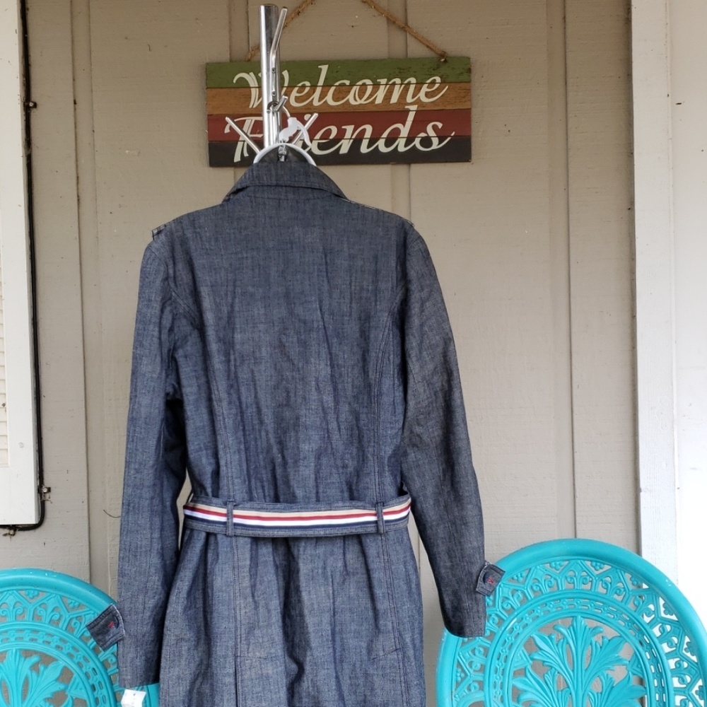 Vintage NWT Tommy Hilfiger Trench - Picture 4 of 6